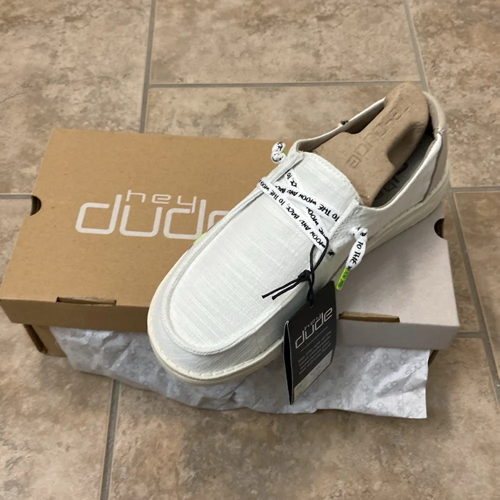 Hey dude Wendy Star White Shoes - Picture 5 of 8